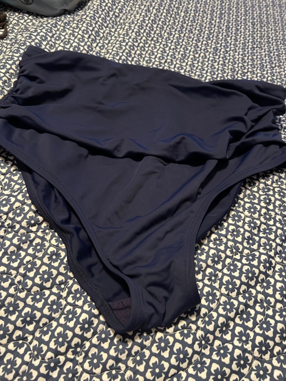 croft & barrow Navy Swim Bottoms